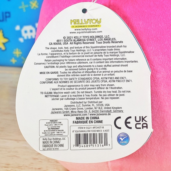 Squishmallow Cinnamon the Milkshake 8" UltraSoft Stuffed Food Plush Toy NWT - Picture 11 of 11